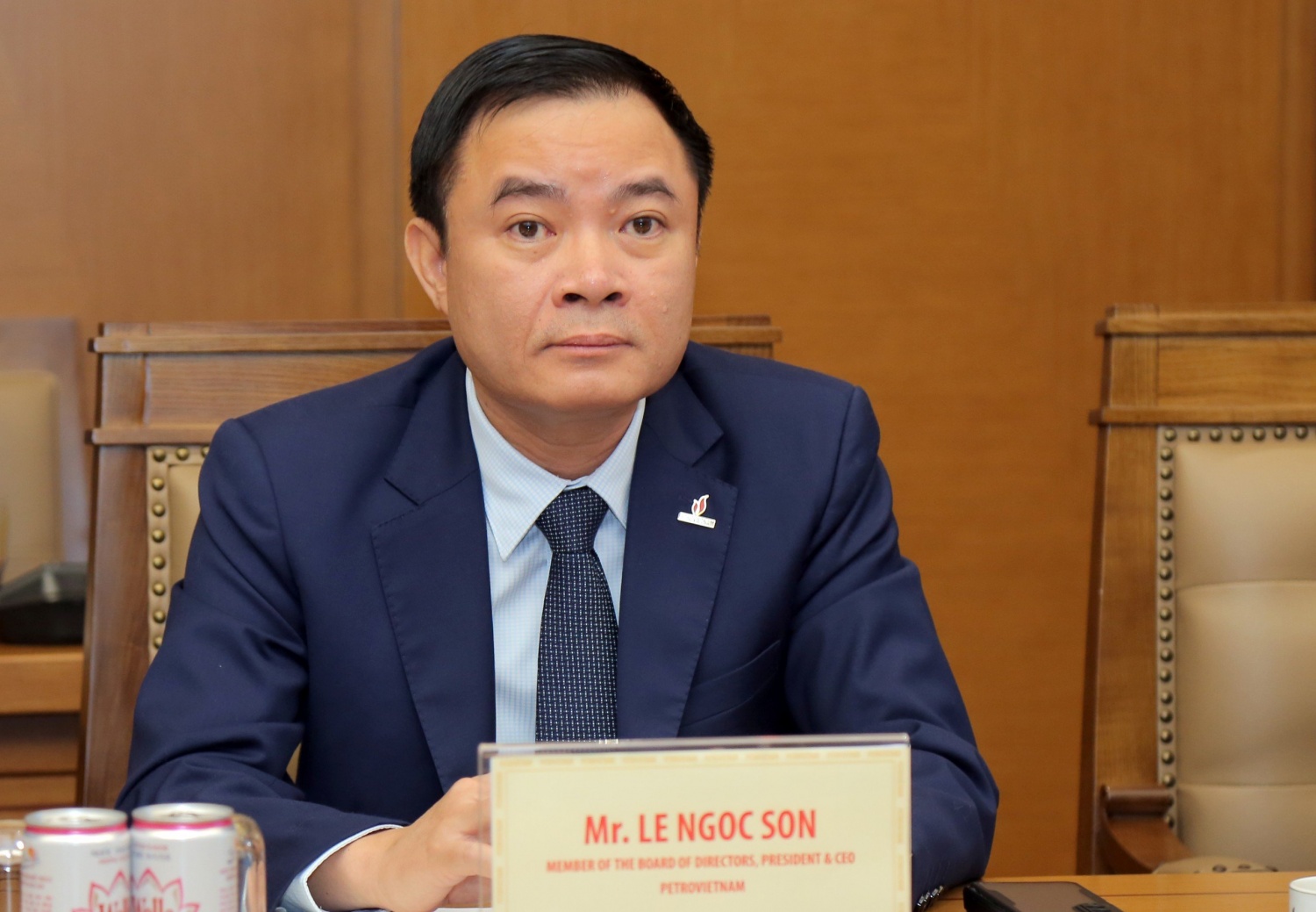 Tổng Giám đốc Petrovietnam Lê Ngọc Sơn tiếp đoàn đại biểu Bộ Thanh tra Campuchia